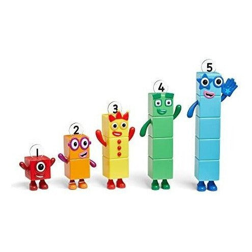 Set Muñeco Hand2mind Numberblocks Amigos Del Uno Al Cinco