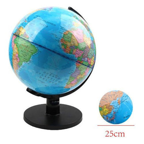 Globo Terráqueo 25 Cm Escolar