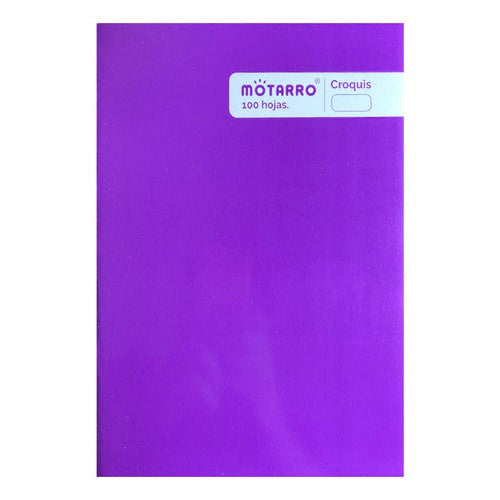 Cuaderno College Croquis 100 Hjs