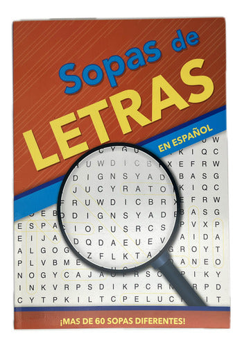 Libro Sopa De Letras Formato Grande