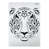 Plantilla Flexible Stencil Diseño Tigre