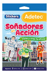 Set De Stickers Soñadores En Acción
