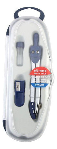 Compas Metálico Escolar 12 Cm
