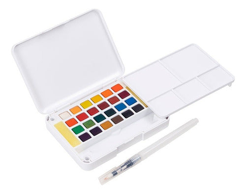 Acuarela Adix Creative 24 Colores Incluye Pincel De Agua Color Surtido
