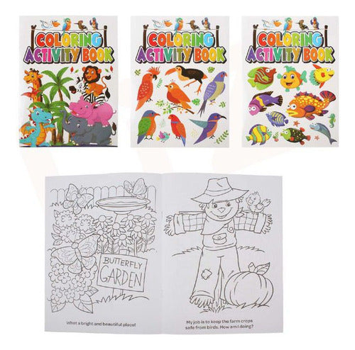Libro Actividades Colorear Inglés