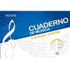 Cuaderno Musica Media Pauta