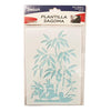 Plantilla Flexible Stencil Diseño Bambu
