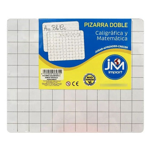 Pizarra Matematica Caligrafica 25x30 Cm. Sin Borde