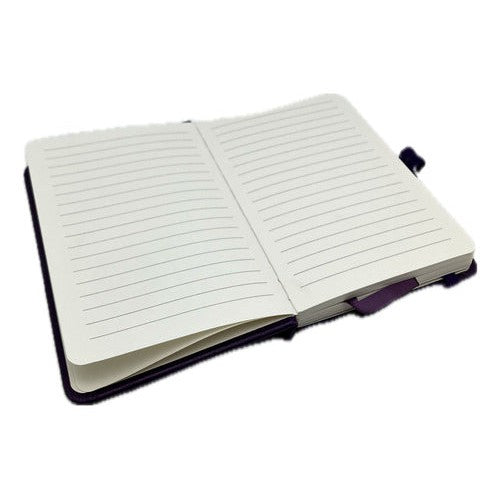Libreta De Notas Cosida A6 Con Elástico