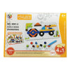 Puzzle Mosaico Construccion 198 Piezas 4 En 1