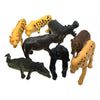 Set Animales Selva Plásticos Jumbo Escolar