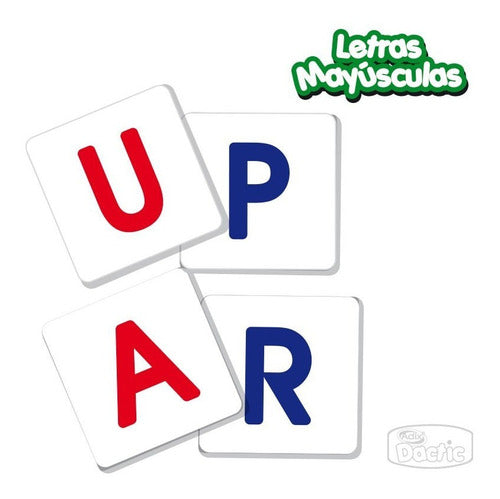 Fichas Letras Mayúsculas Dactic