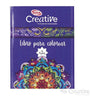 Libro Para Pintar Mandalas Azul Creative