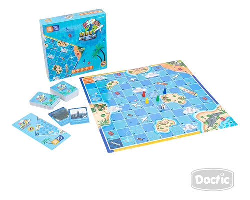 Juego De Mesa Trivia Del Mundo Dactic