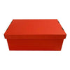 Caja Cartón Escolar 28x17,5x10,5 Cm Roja