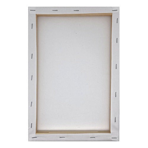 Bastidor De Madera Lienzo Pintura Blanco 30x40cm