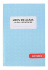 Libro Actas Tapa Dura Cuadriculado 100 Hojas