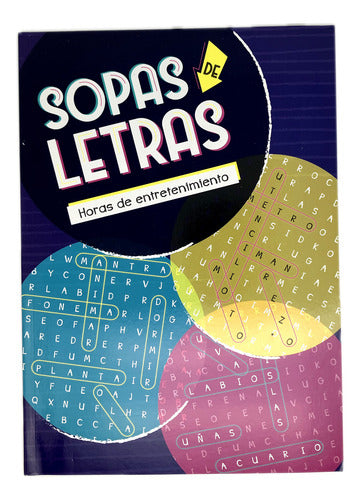 Libro Sopa De Letras Formato Grande