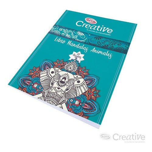 Libro Para Pintar Mandalas Animal Creative