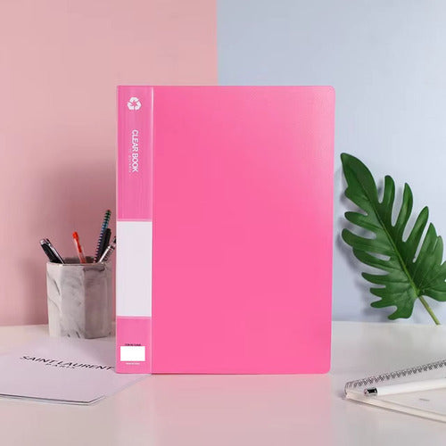 Carpeta Plástica A4 40 Fundas