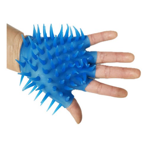 Set De 4 Guantes Sensoriales Goma Soft