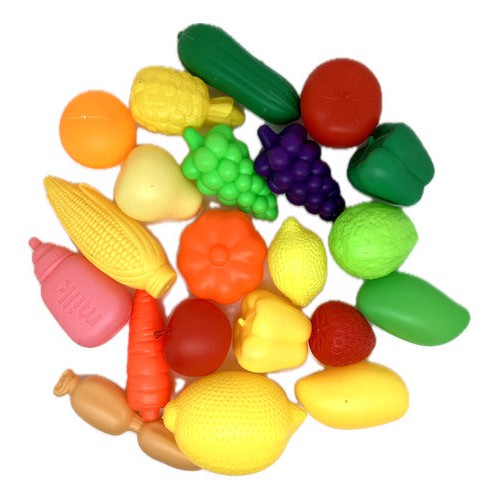 Frutas Y Verduras Plásticas Escolar