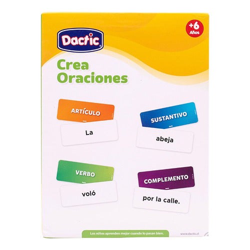Láminas Didácticas Lenguaje Crea Oraciones