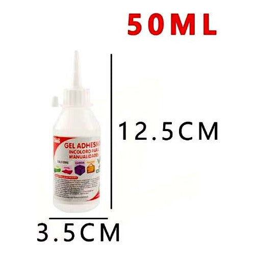 Silicona Liquida Gel Adhesivo Manualidades 50 Ml