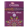 Libro Para Pintar Mandalas Purpura Creative