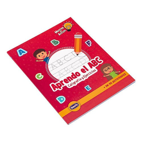 Libro Caligrafia  Pequeños Genios Abc