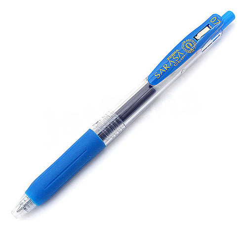 Lápiz Roller Retráctil Tinta Gel Colores Sarasa 0.7mm Zebra