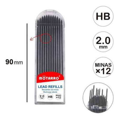 Minas Portaminas 2.0 Mm Hb 12 Un
