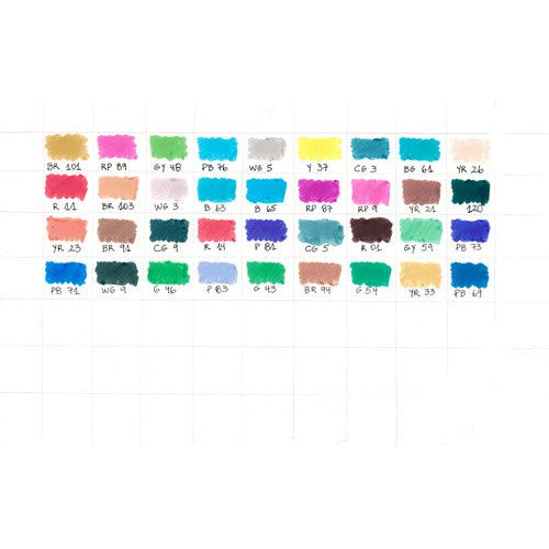 Marcadores De Doble Punta Tipo Pincel 24 Colores