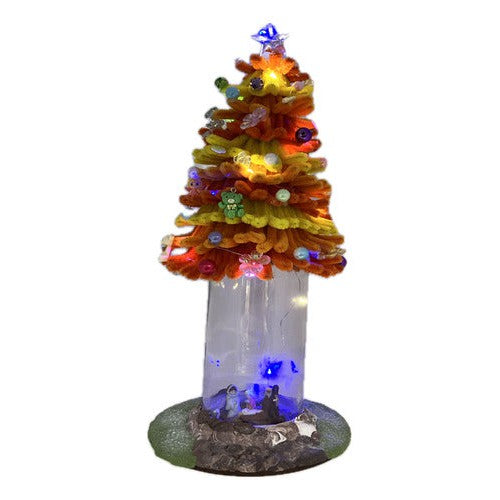 Árbol De Navidad Decorativo Sobremesa Artesanal