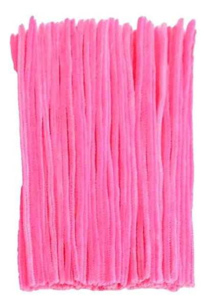 Set 30 Limpiapipas Chenille Felpa Colores Manualidades