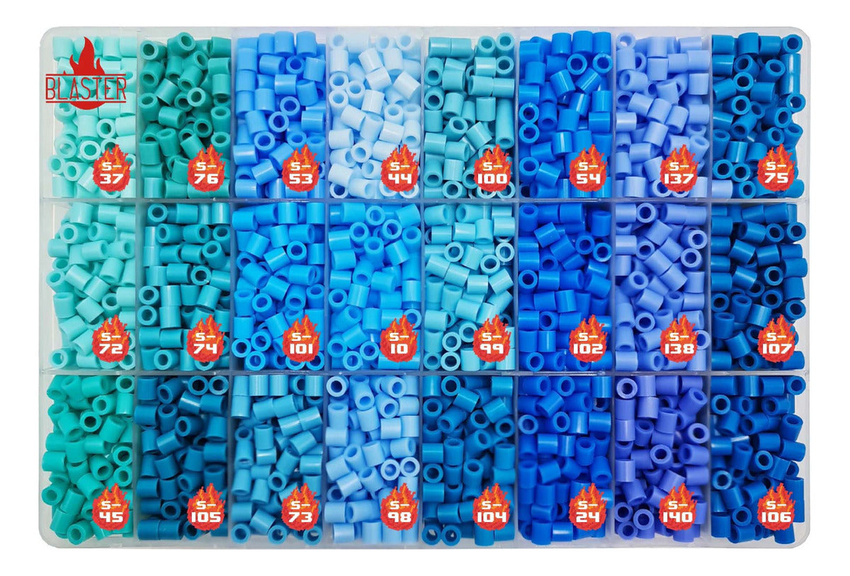 Caja Mostacillas Planchables Hama 5 Mm, 24 Col, 5000 Beads