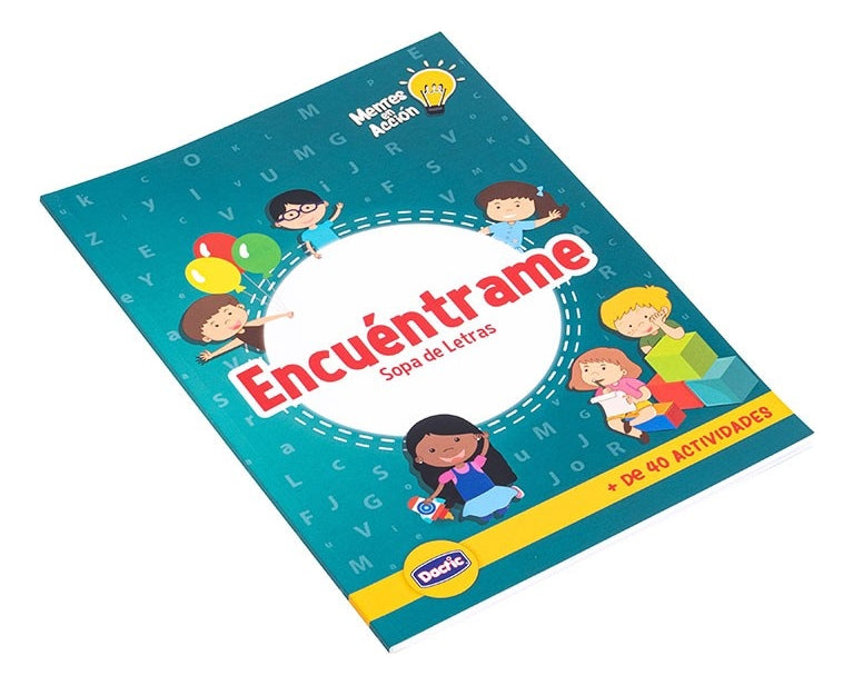 Libro Sopa De Letras Para Niños