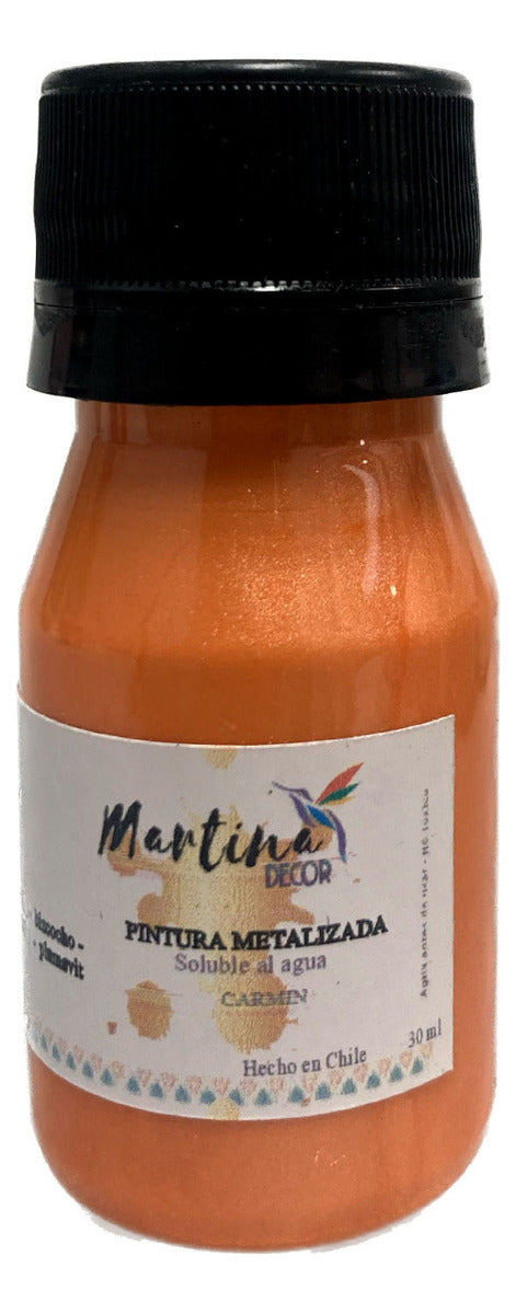 Pintura Decorativa Metalizada 30 Ml Manualidades