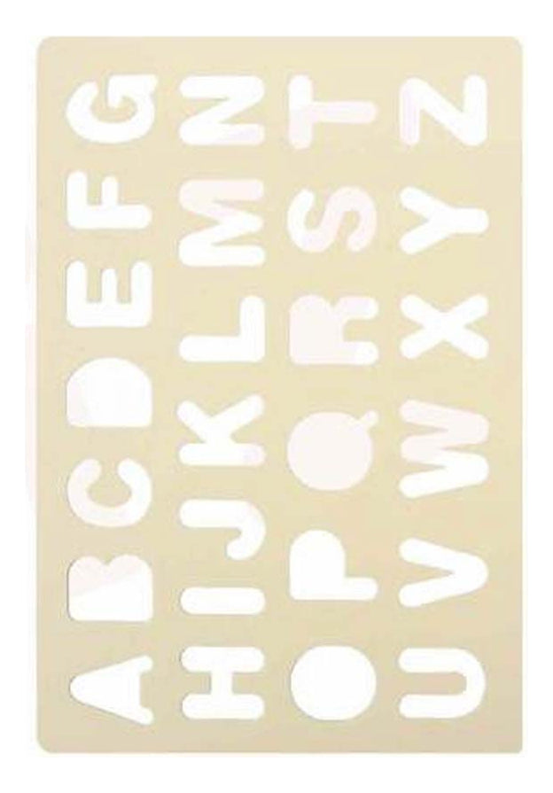 Plantilla Stencil Flexible A4 Plástica