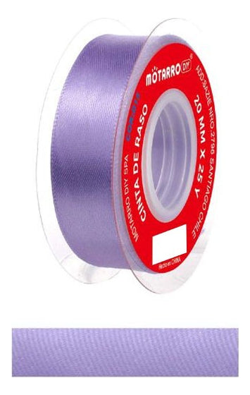 Cinta De Raso 2 Cm Colores 22 Mts