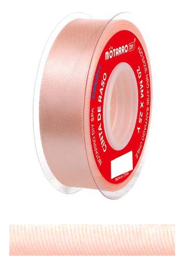 Cinta De Raso 2 Cm Colores 22 Mts