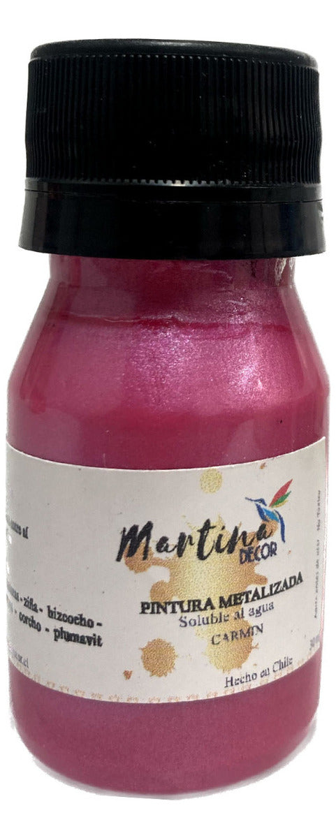 Pintura Decorativa Metalizada 30 Ml Manualidades