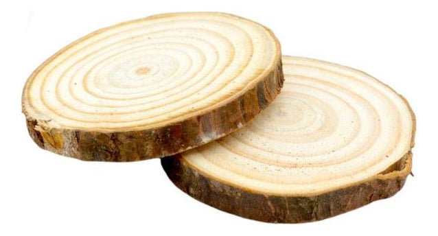 Trozo Lonja De Madera Natural Manualidades