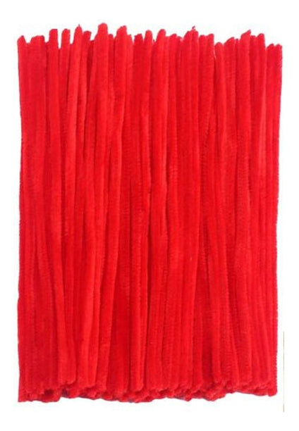 Set 30 Limpiapipas Chenille Felpa Colores Manualidades